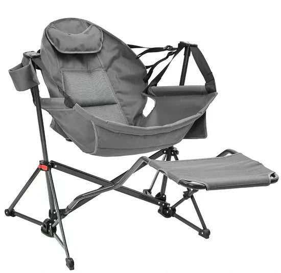 Heavy-Duty 450lbs Hammock Camping Chair – Portable Swing Seat with Pedal | Outdoor-Approved